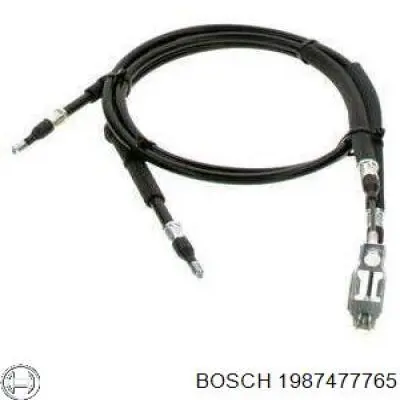 1987477765 Bosch cable de freno de mano intermedio