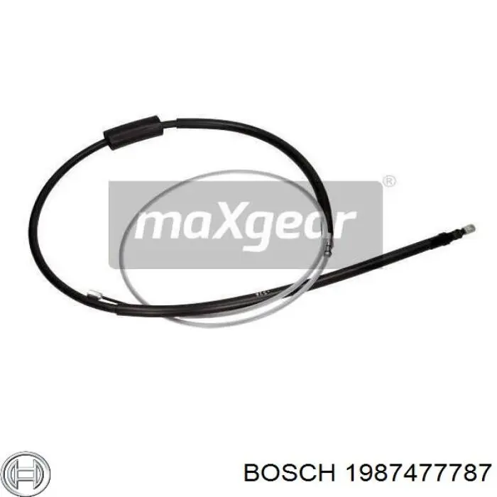 Comprar 1987477787 Bosch Cable de freno de mano trasero derecho/izquierdo