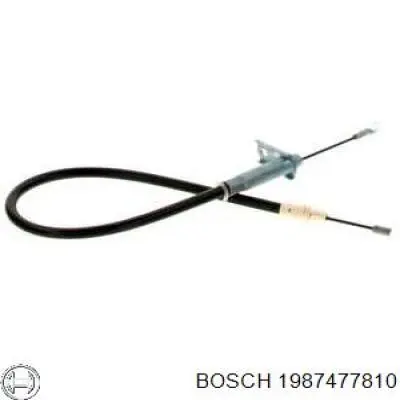1987477810 Bosch cable de freno de mano trasero derecho