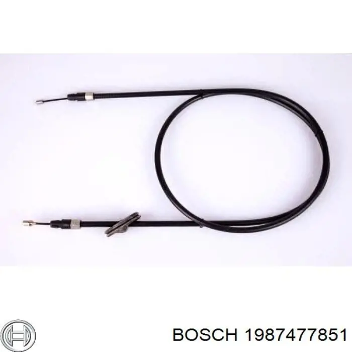 Cable de freno de mano delantero BOSCH 1987477851