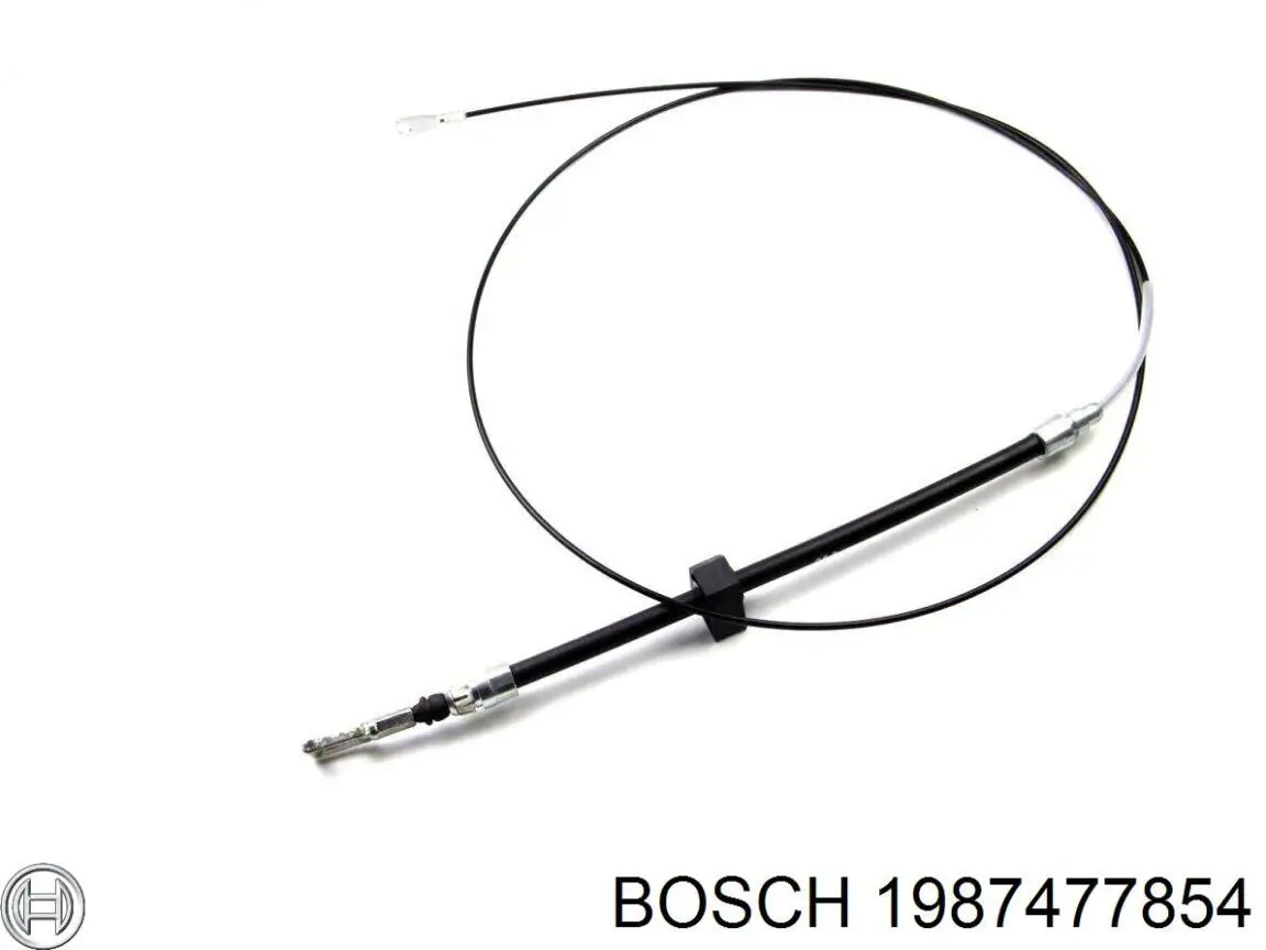 1 987 477 854 Bosch cable de freno de mano delantero
