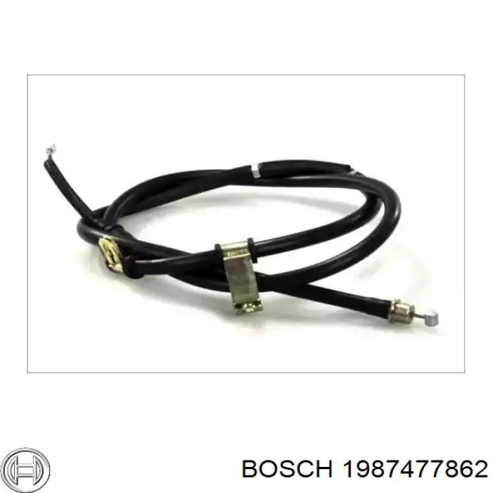 1987477862 Bosch cable de freno de mano trasero izquierdo