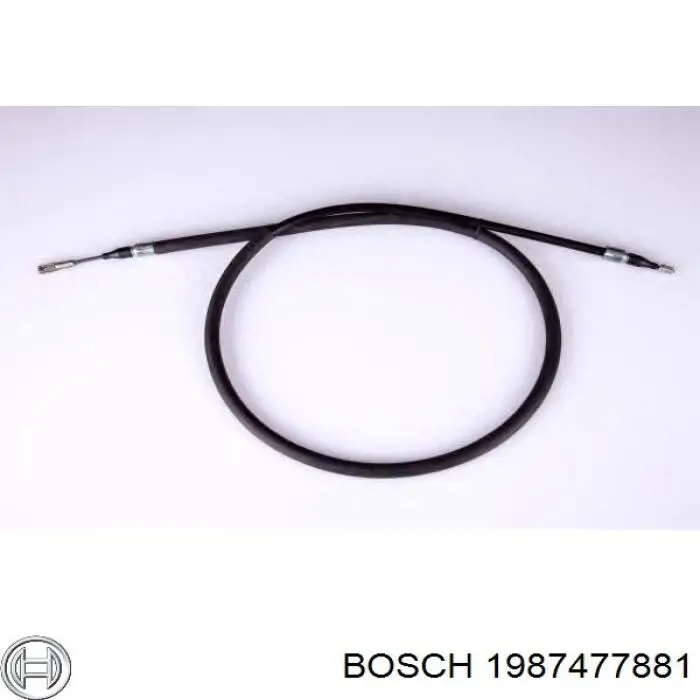 1987477881 Bosch cable de freno de mano trasero izquierdo