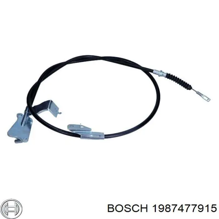 1987477915 Bosch cable de freno de mano trasero izquierdo