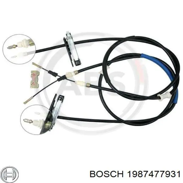 Comprar 305003 Beca Cables Cable de freno de mano trasero derecho/izquierdo