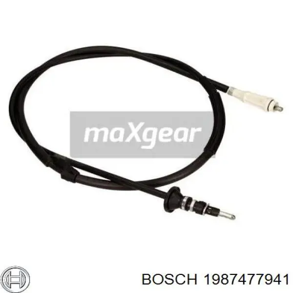 1987477941 Bosch cable de freno de mano trasero derecho/izquierdo