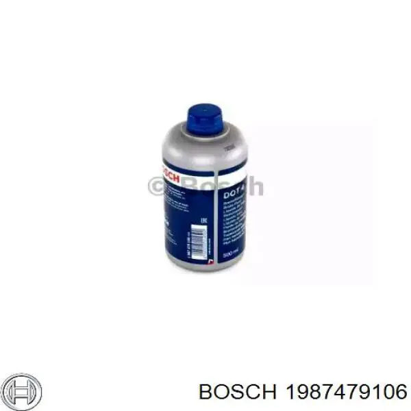 Líquido de freno Bosch BRAKE FLUID 0.5 L DOT 4 (1987479106)