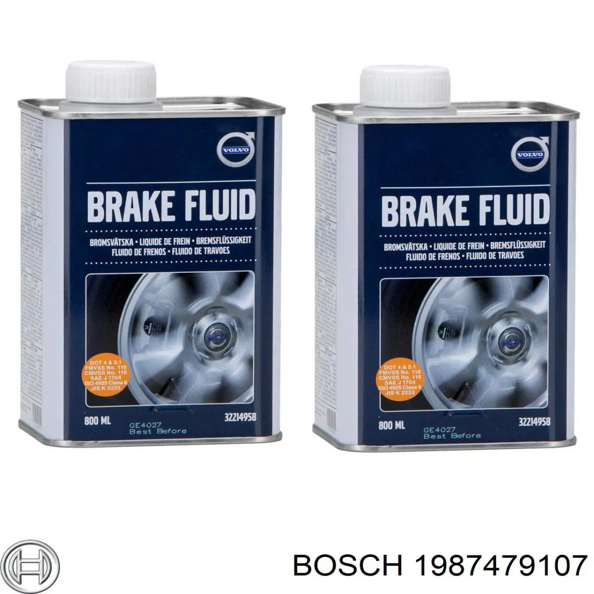 Liquido de frenos 1987479107 Bosch