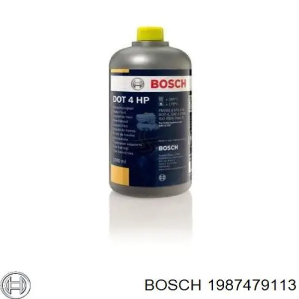 Líquido de freno Bosch Brake Fluid HP 1 L DOT 4 (1987479113)