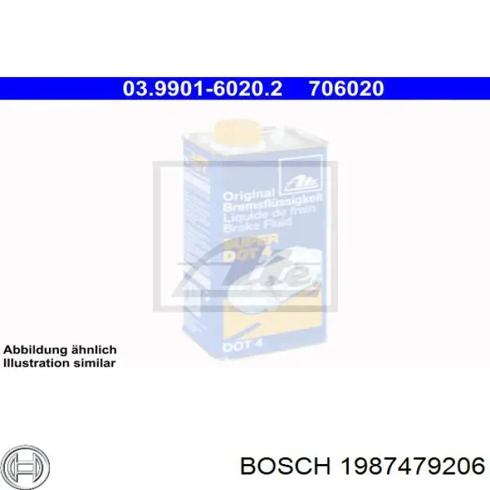 Líquido de frenos Bosch 1987479206 precio, desde 9,69 USD