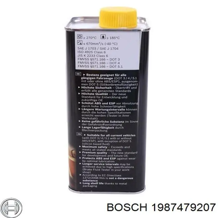 Comprar 1987479207 Bosch Liquido de frenos
