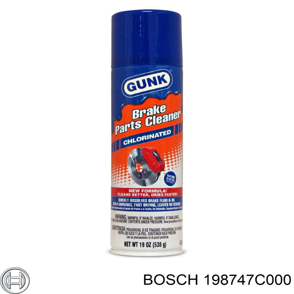 Limpiador de frenos Bosch 198747C000