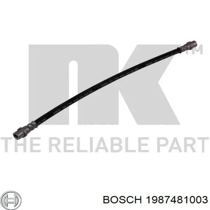 1987481003 Bosch tubo flexible de frenos trasero