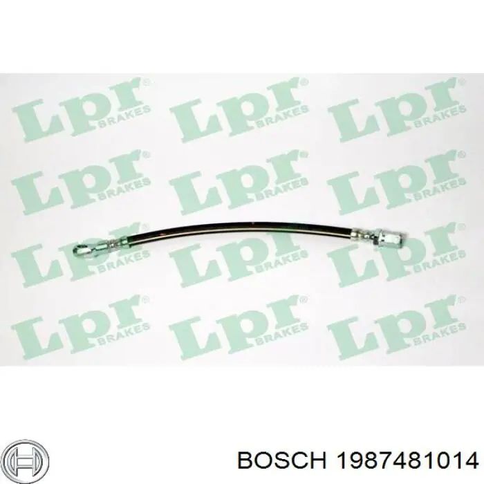 1987481014 Bosch latiguillo de freno delantero