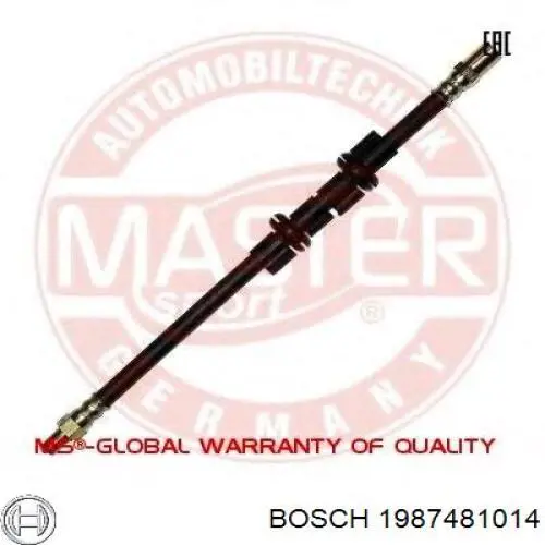 Comprar 1987481014 Bosch Latiguillos de freno delantero