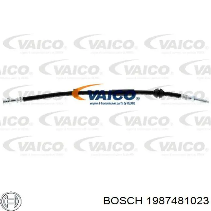 Latiguillos de freno delantero Bosch 1987481023 precio, desde 11,06 EUR