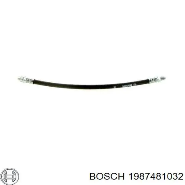 1987481032 Bosch latiguillo de freno delantero