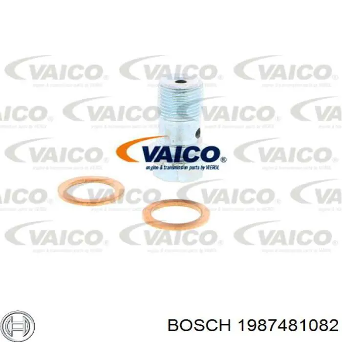 1987481082 Bosch latiguillo de freno trasero