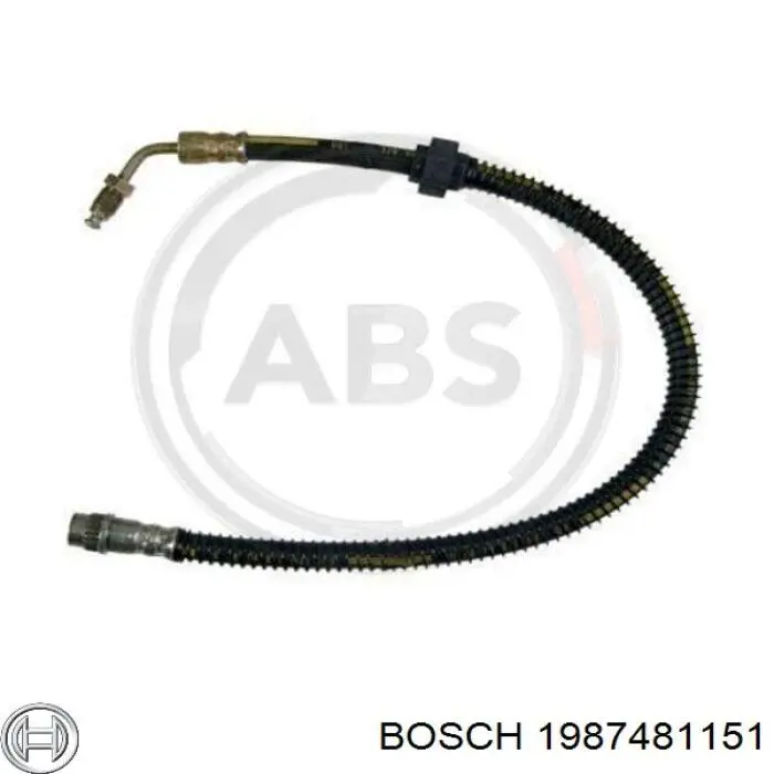 1987481151 Bosch latiguillo de freno delantero