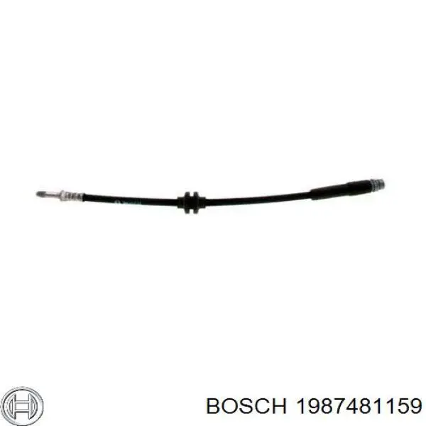 1987481159 Bosch latiguillo de freno trasero