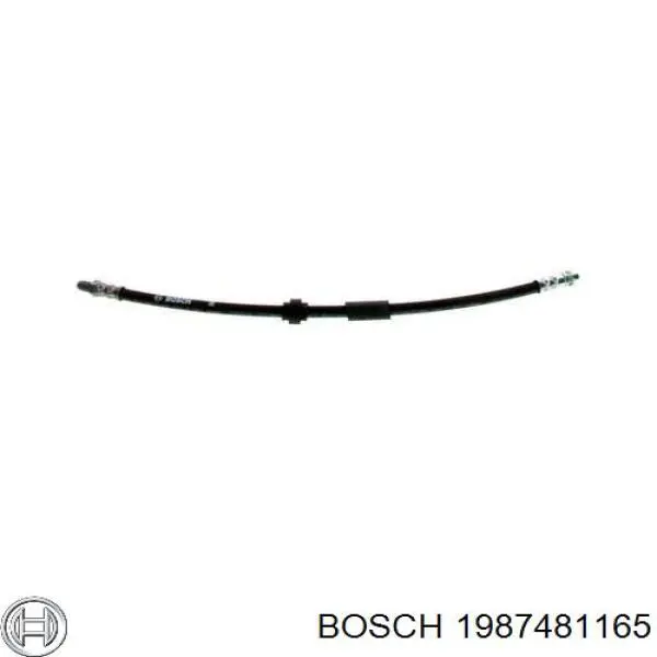 1987481165 Bosch latiguillo de freno delantero