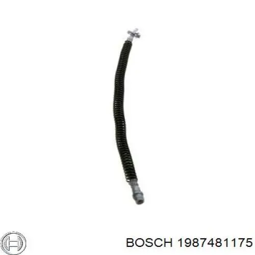 1 987 481 175 Bosch tubo flexible de frenos trasero