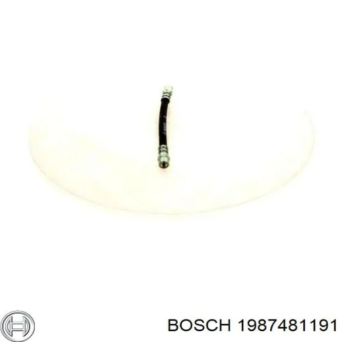 1987481191 Bosch tubo flexible de frenos trasero