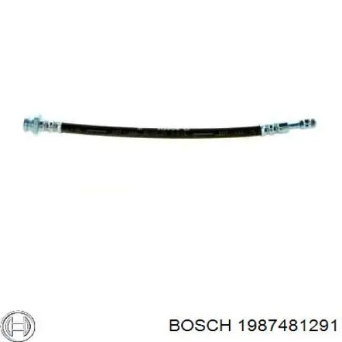 1987481291 Bosch latiguillos de freno delantero izquierdo