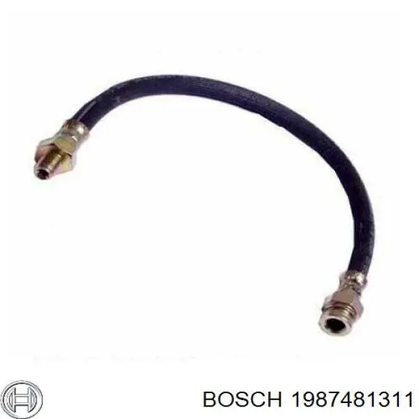 1987481311 Bosch latiguillo de freno trasero
