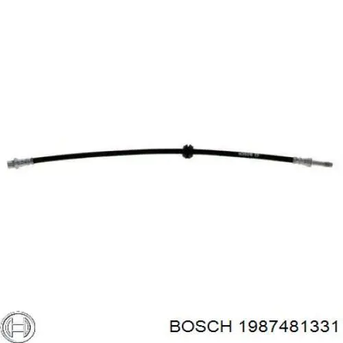 1987481331 Bosch latiguillo de freno delantero