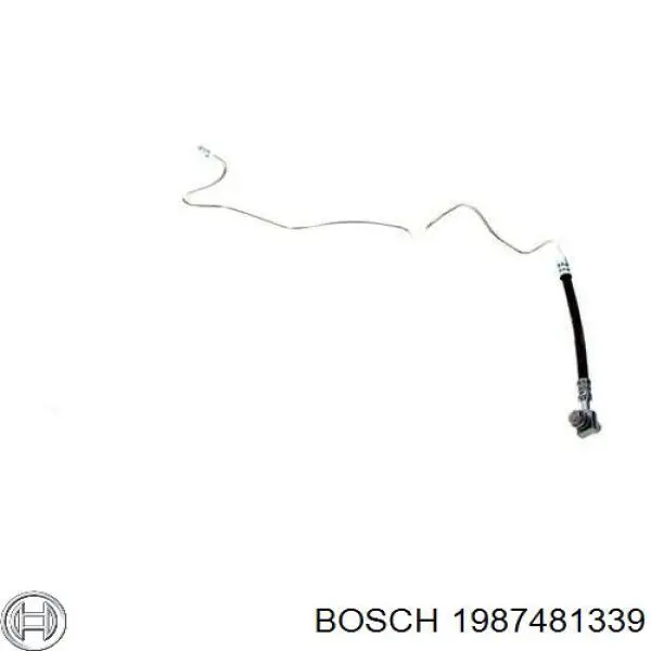 1987481339 Bosch latiguillos de freno trasero derecho