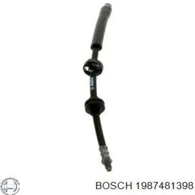 1 987 481 398 Bosch latiguillo de freno trasero