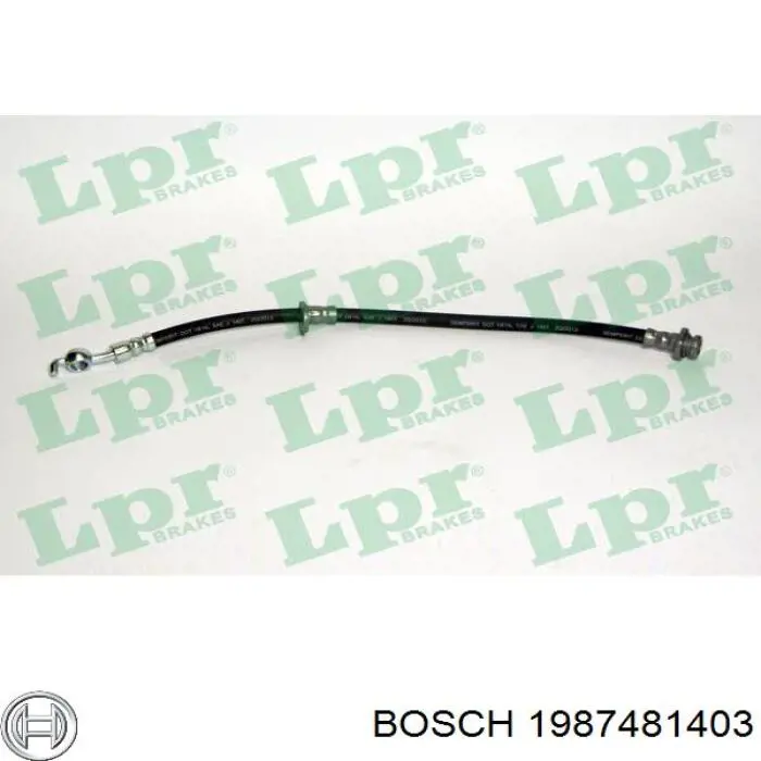 1987481403 Bosch latiguillo de freno delantero