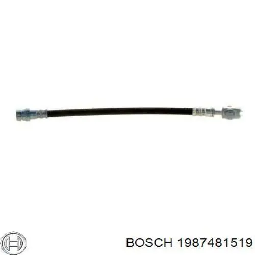 1987481519 Bosch tubo flexible de frenos trasero derecho