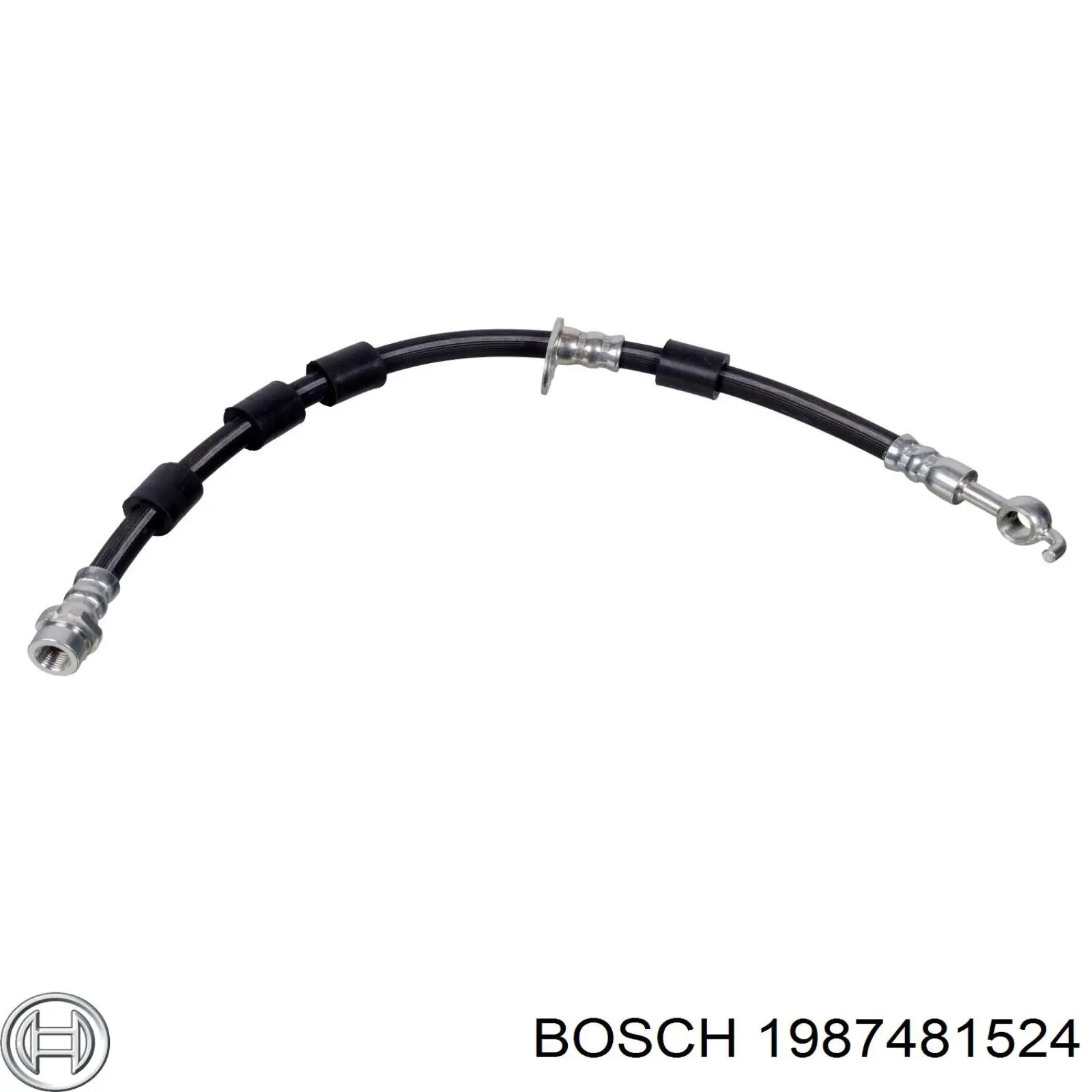 1987481524 Bosch latiguillos de freno delantero derecho