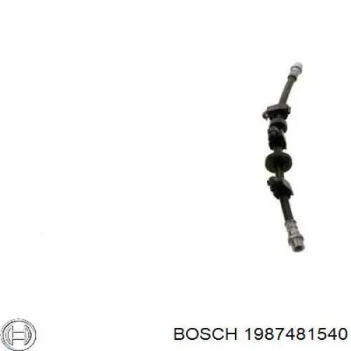 1987481540 Bosch latiguillos de freno delantero derecho