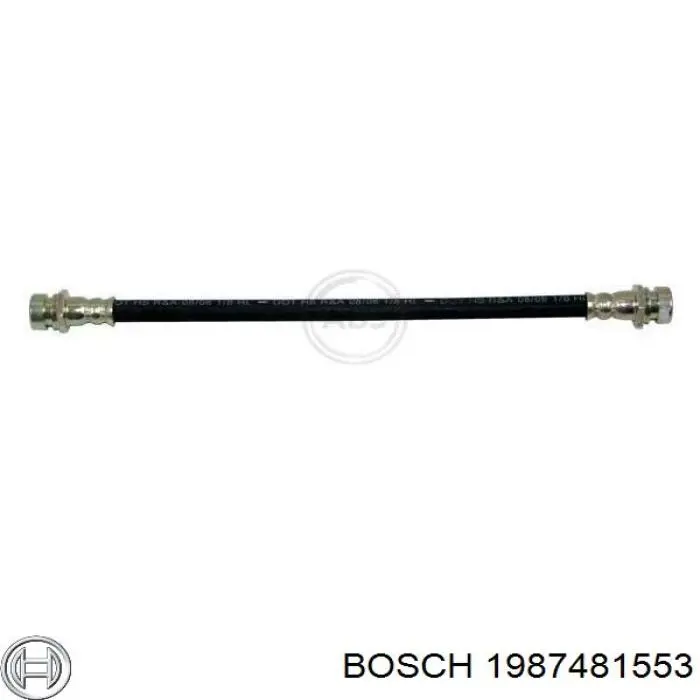 1987481553 Bosch tubo flexible de frenos trasero