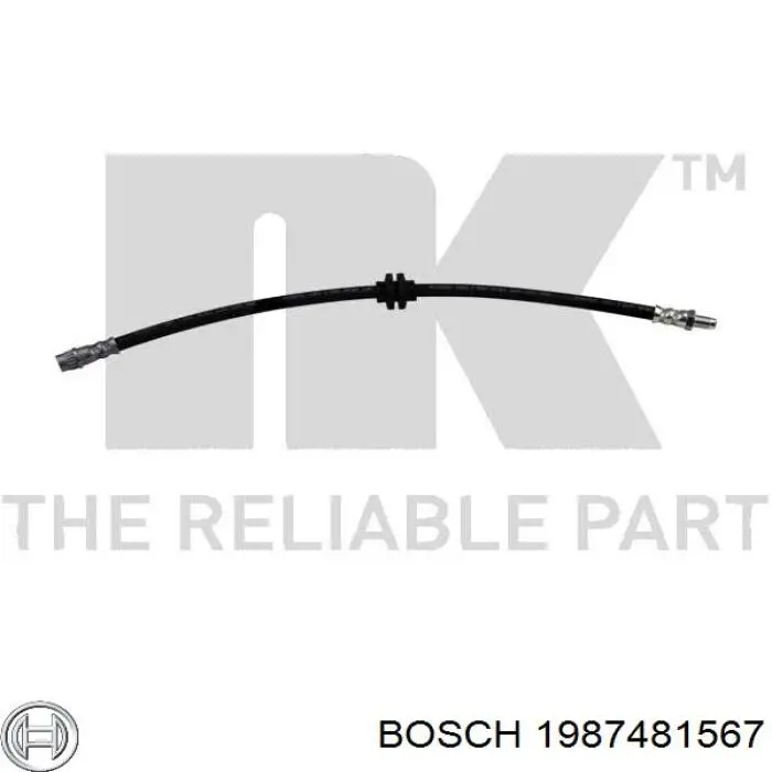 Comprar 1987481567 Bosch Latiguillos de freno delantero