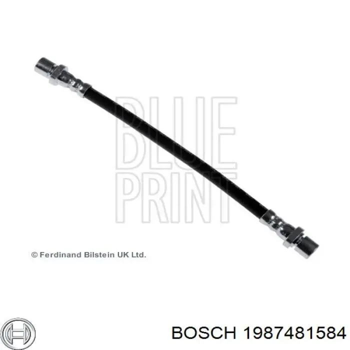 1987481584 Bosch latiguillo de freno trasero