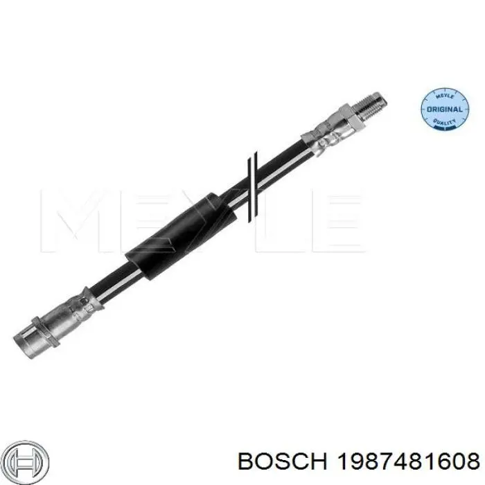 1987481608 Bosch tubo flexible de frenos trasero