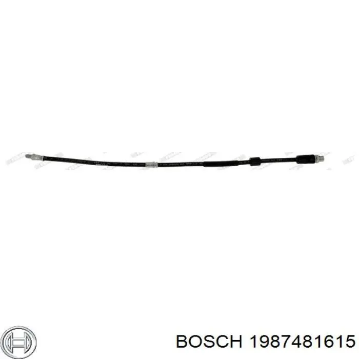 Latiguillos de freno delantero T06050 Brembo