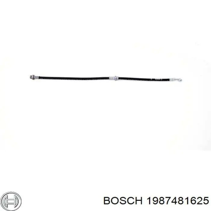 1987481625 Bosch tubo flexible de frenos trasero