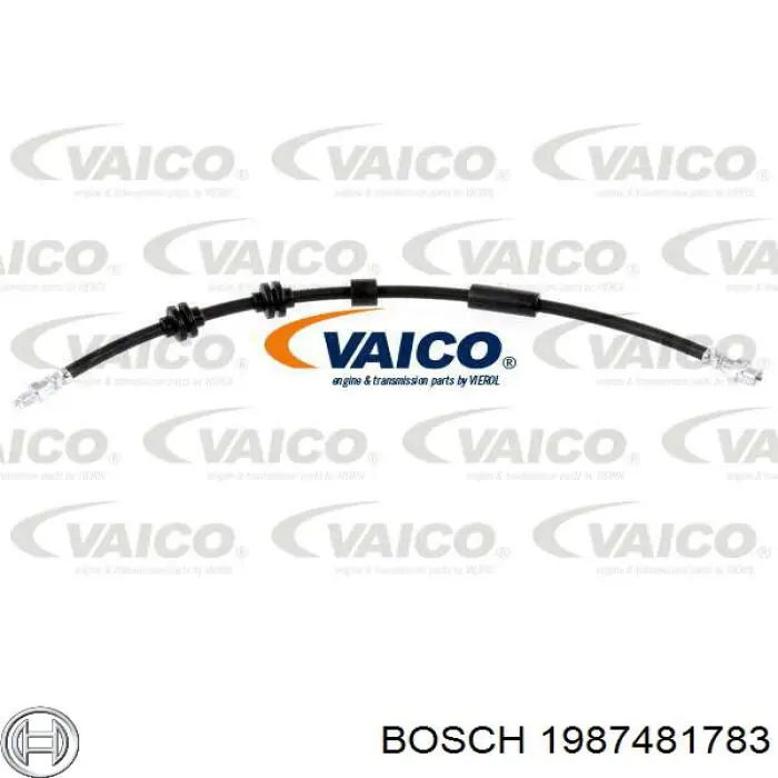 1987481783 Bosch latiguillo de freno delantero