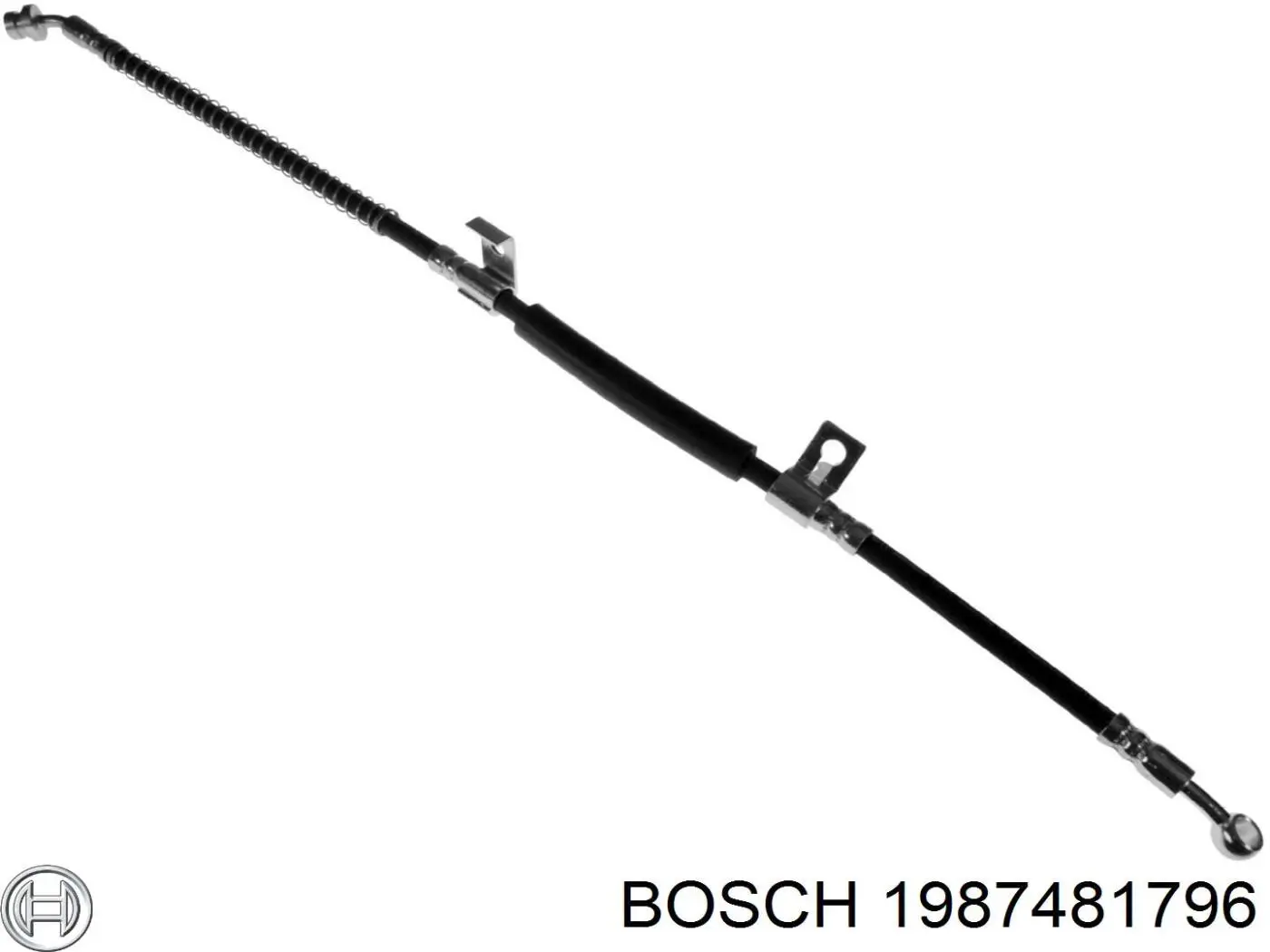 1987481796 Bosch tubo flexible de frenos delantero izquierdo