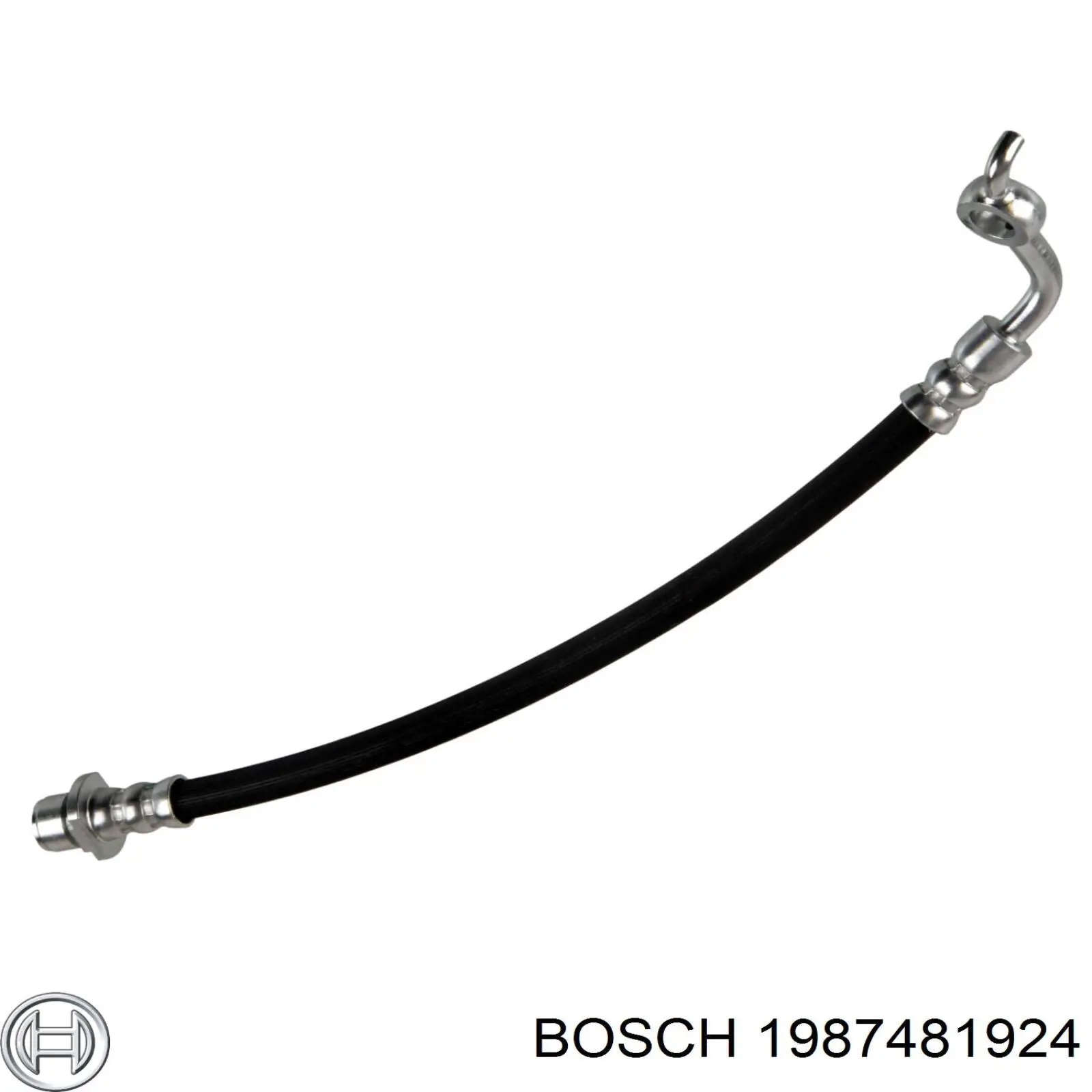 1987481924 Bosch latiguillo de freno trasero izquierdo