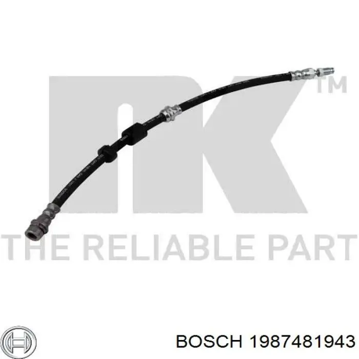 Latiguillos de freno delantero 1987481943 Bosch