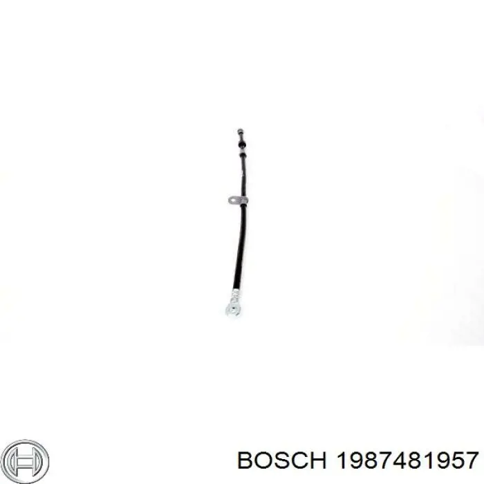 1987481957 Bosch latiguillos de freno delantero izquierdo