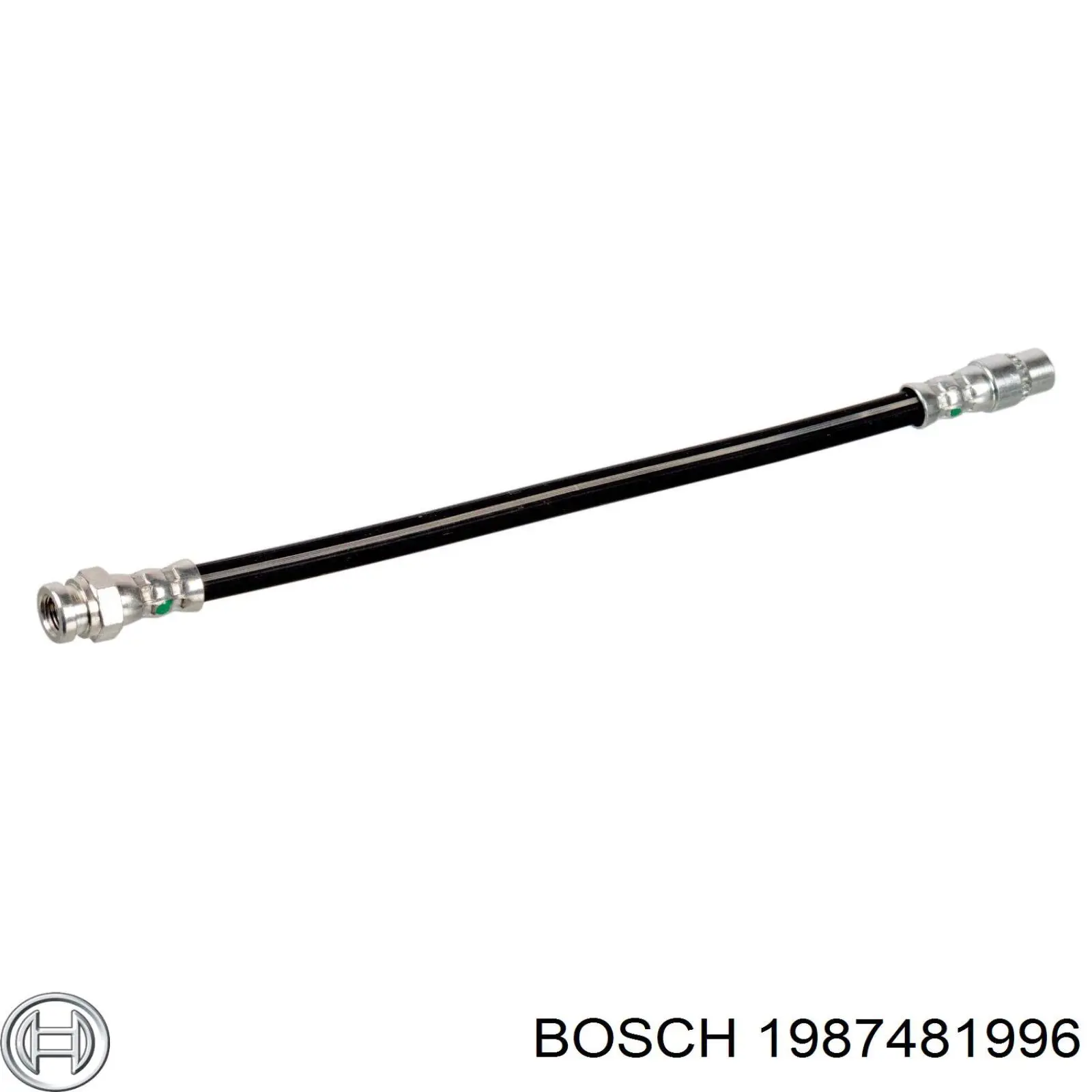 1987481996 Bosch tubo flexible de frenos trasero