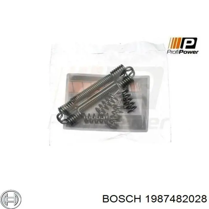 1987482028 Bosch cable de freno de mano delantero