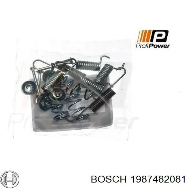1987482081 Bosch cable de freno de mano trasero izquierdo